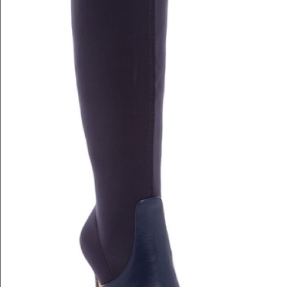 H by Halston Navy boots sz 6 - Picture 5 of 6